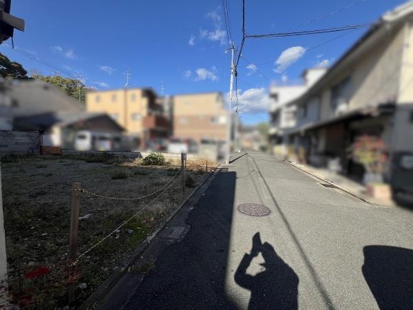 京都市上京区鳥居前町　建築条件無売土地 現地写真（前面道路含む現地写真）