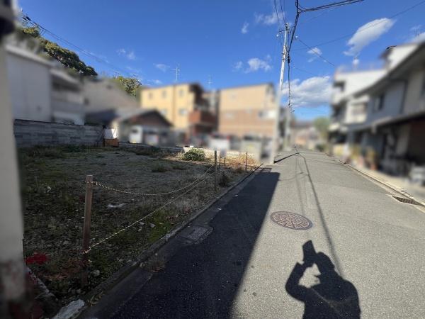 京都市上京区鳥居前町　建築条件無売土地 現地写真（前面道路含む現地写真）