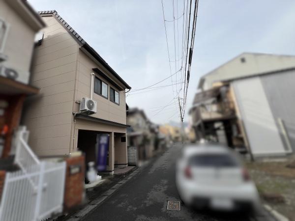 京都市右京区梅津林口町　中古戸建 現地写真（前面道路含む現地写真）