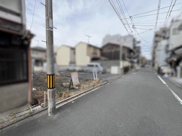 京都市下京区樽屋町　建築条件無売土地 現地写真（前面道路含む現地写真）