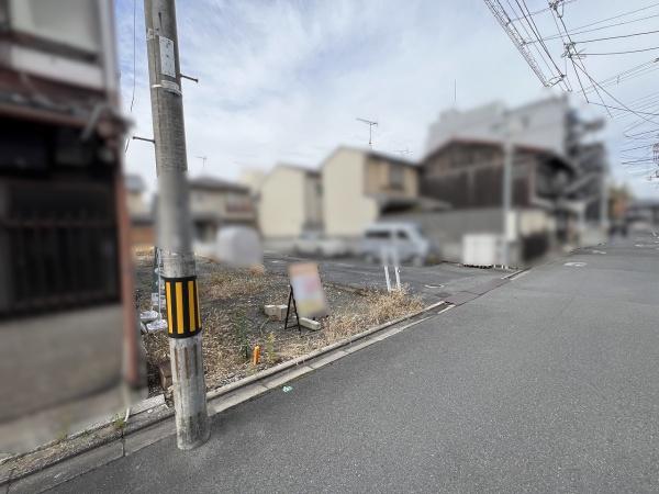 京都市下京区樽屋町　建築条件無売土地 現地写真（前面道路含む現地写真）