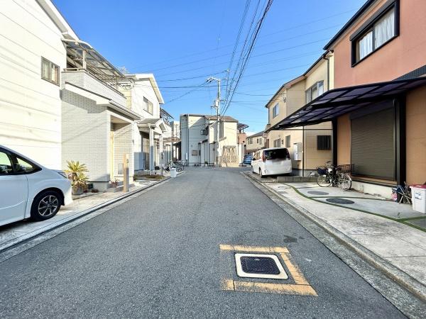 堺市中区深井水池町　中古戸建 現地写真（前面道路含む現地写真）