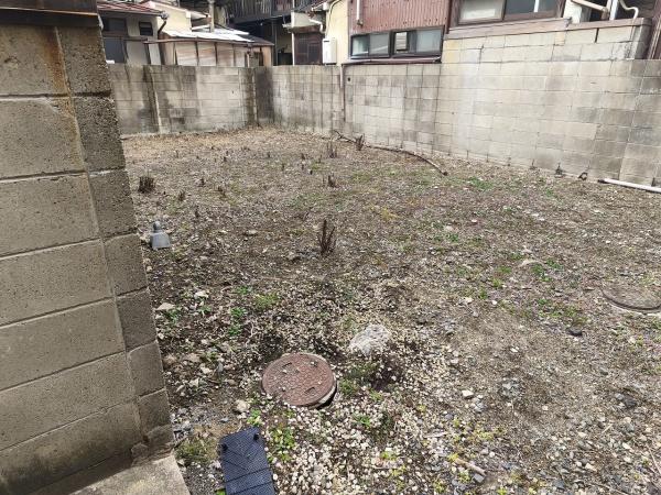京都市山科区栗栖野打越町　建築条件無売土地 現地写真