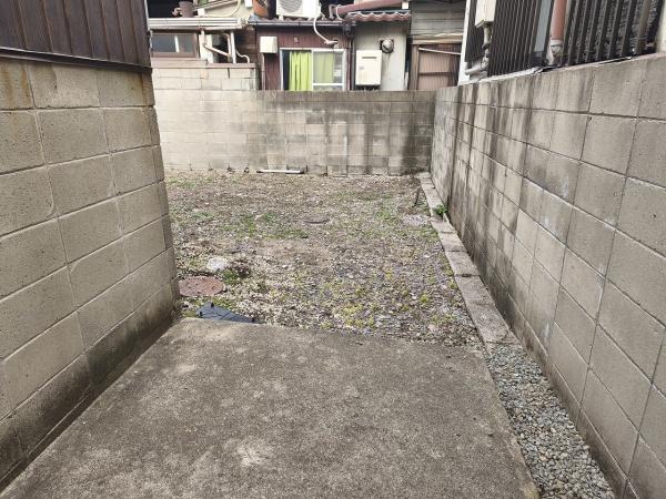 京都市山科区栗栖野打越町　建築条件無売土地 現地写真