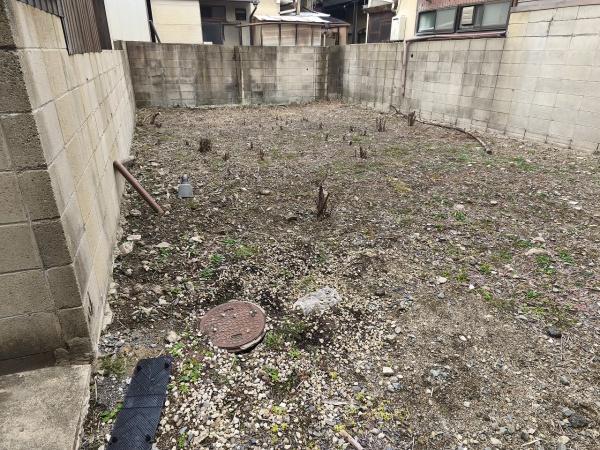 京都市山科区栗栖野打越町　建築条件無売土地 現地写真