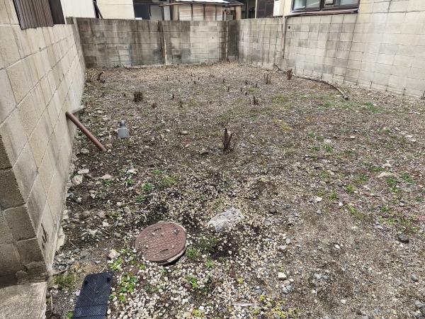 京都市山科区栗栖野打越町　建築条件無売土地 現地写真