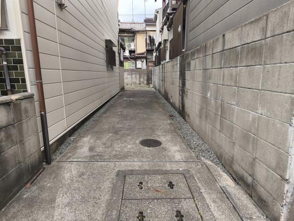 京都市山科区栗栖野打越町　建築条件無売土地 現地写真