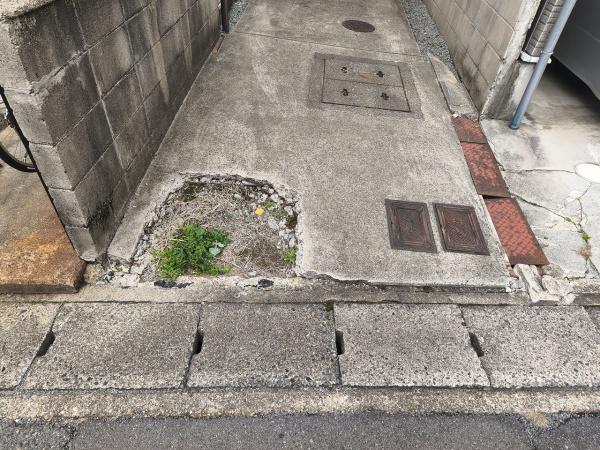 京都市山科区栗栖野打越町　建築条件無売土地 現地写真
