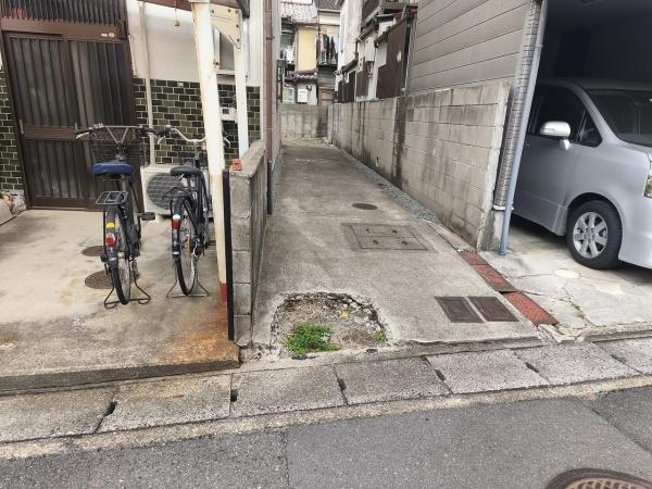 京都市山科区栗栖野打越町　建築条件無売土地 現地写真