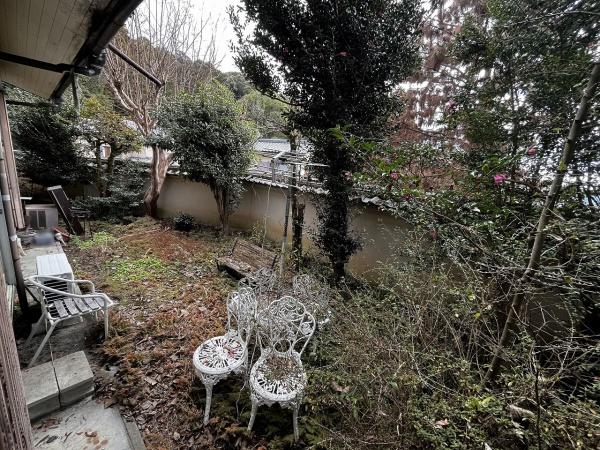 京都市左京区岩倉長谷町　中古戸建 現地写真（庭）
