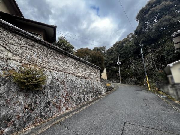 京都市左京区岩倉長谷町　中古戸建 現地写真（前面道路含む現地写真）