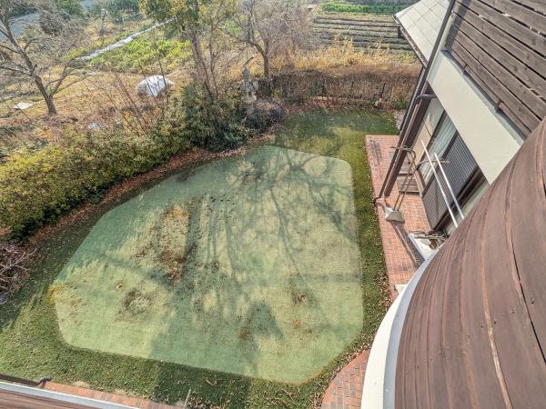 京都市右京区北嵯峨北ノ段町　中古戸建 現地写真（庭）