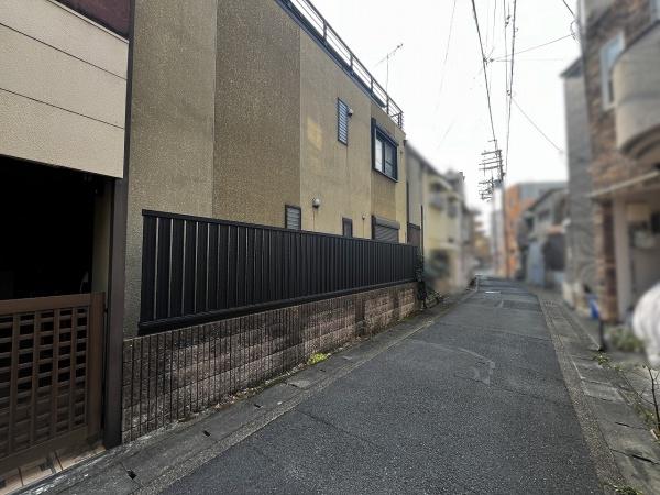 京都市左京区一乗寺南大丸町　中古戸建 現地写真（前面道路含む現地写真）