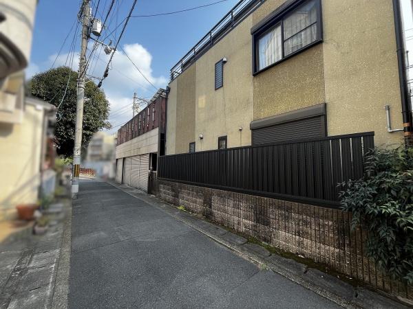 京都市左京区一乗寺南大丸町　中古戸建 現地写真（前面道路含む現地写真）
