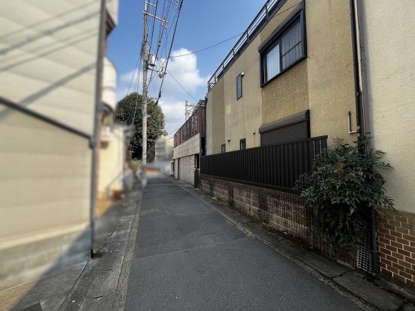 京都市左京区一乗寺南大丸町　中古戸建 現地写真（前面道路含む現地写真）