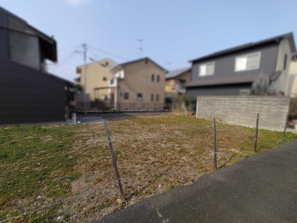 京都市左京区北白川下別当町　建築条件無売土地 現地写真