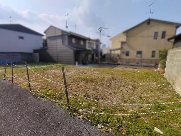 京都市左京区北白川下別当町　建築条件無売土地 現地写真