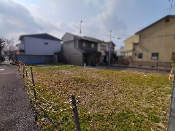 京都市左京区北白川下別当町　建築条件無売土地 現地写真