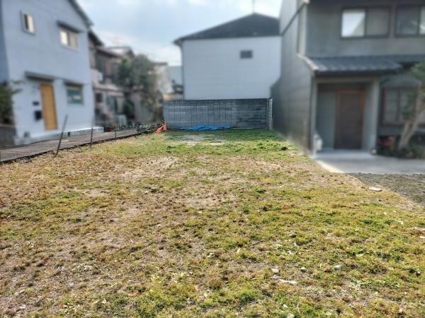 京都市左京区北白川下別当町　建築条件無売土地 現地写真