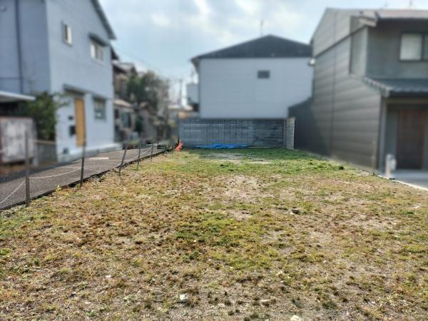 京都市左京区北白川下別当町　建築条件無売土地 現地写真