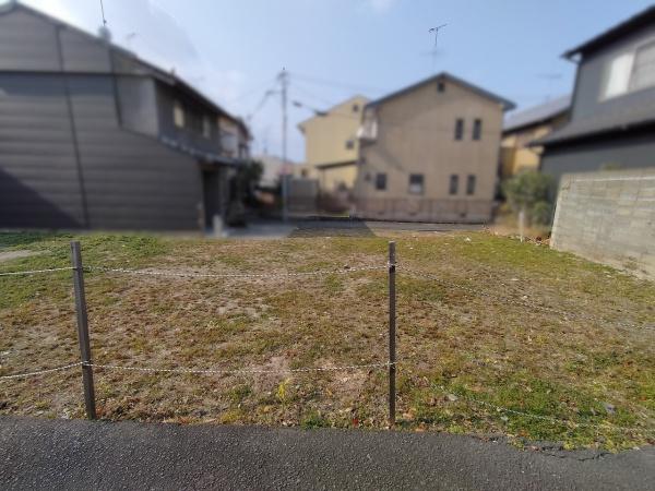 京都市左京区北白川下別当町　建築条件無売土地 現地写真