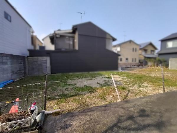 京都市左京区北白川下別当町　建築条件無売土地 現地写真
