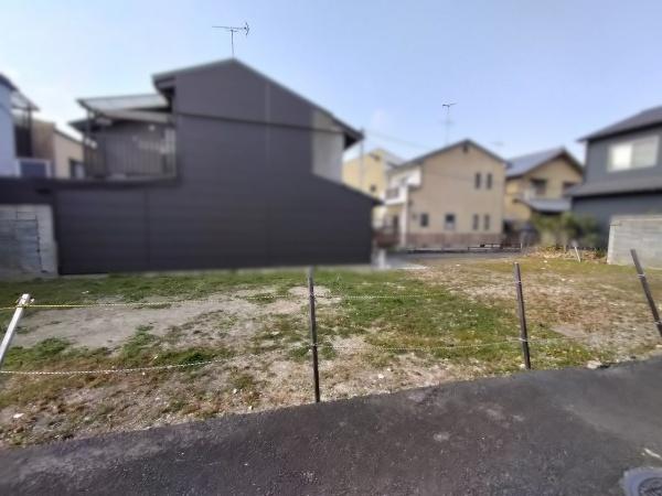 京都市左京区北白川下別当町　建築条件無売土地 現地写真