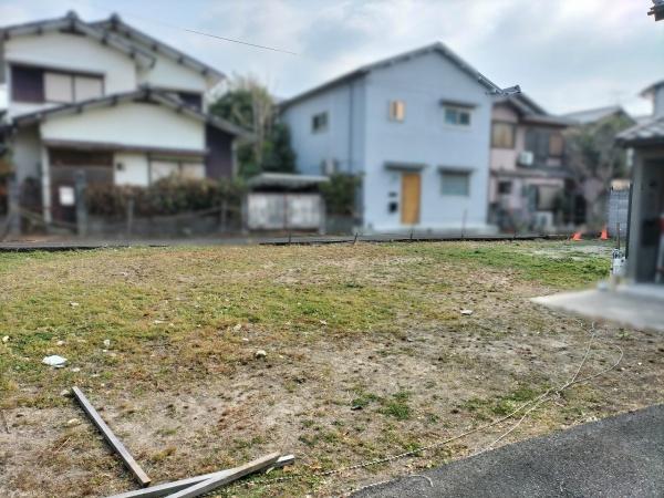 京都市左京区北白川下別当町　建築条件無売土地 現地写真