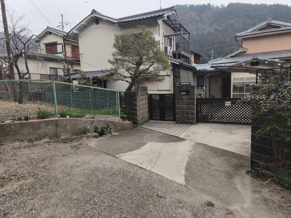 京都市山科区安朱奥ノ田　古家付売土地 現地写真