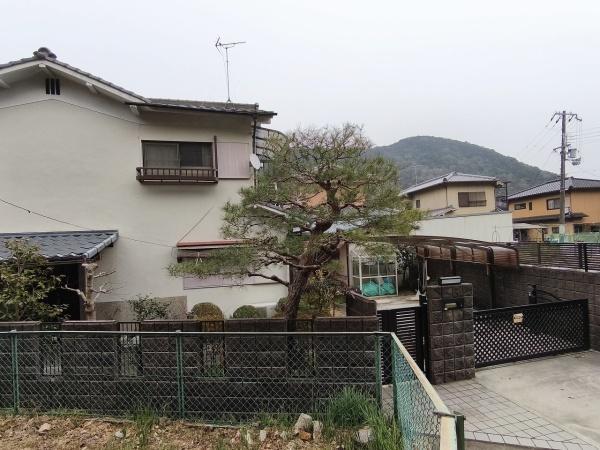 京都市山科区安朱奥ノ田　古家付売土地 現地写真