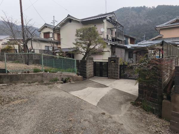 京都市山科区安朱奥ノ田　古家付売土地 現地写真