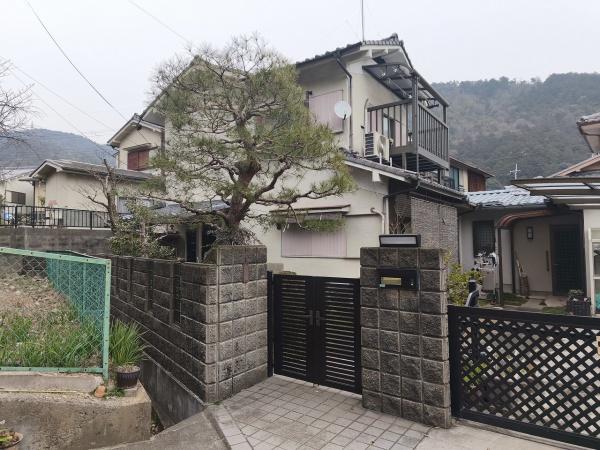 京都市山科区安朱奥ノ田　古家付売土地 現地写真