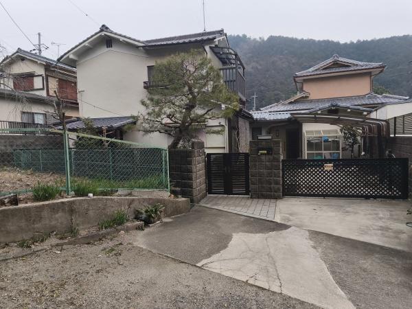 京都市山科区安朱奥ノ田　古家付売土地 現地写真