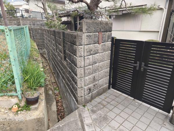 京都市山科区安朱奥ノ田　古家付売土地 現地写真