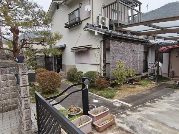 京都市山科区安朱奥ノ田　古家付売土地 現地写真