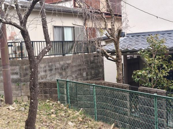 京都市山科区安朱奥ノ田　古家付売土地 現地写真