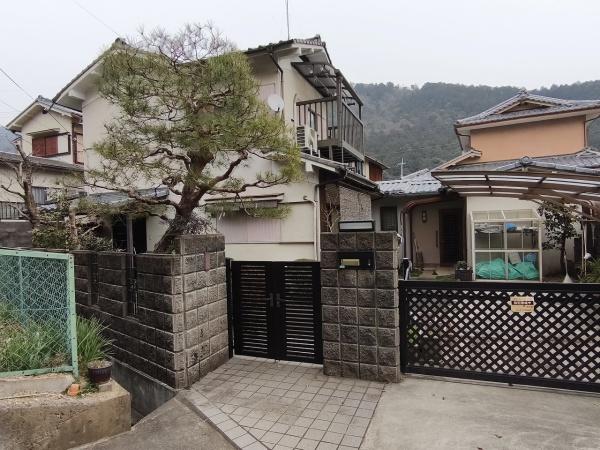 京都市山科区安朱奥ノ田　古家付売土地 現地写真