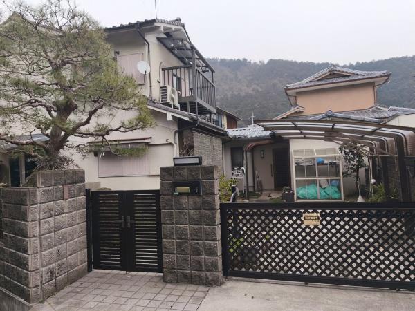 京都市山科区安朱奥ノ田　古家付売土地 現地写真