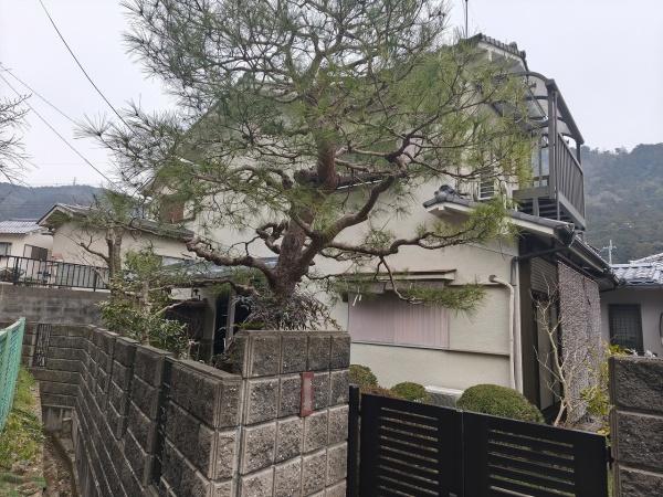京都市山科区安朱奥ノ田　古家付売土地 現地写真