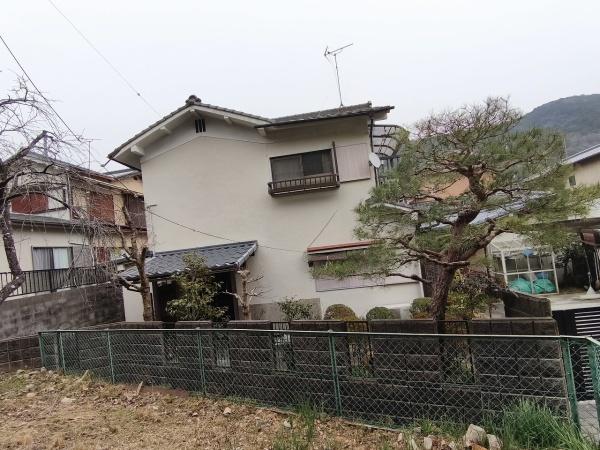 京都市山科区安朱奥ノ田　古家付売土地 現地写真