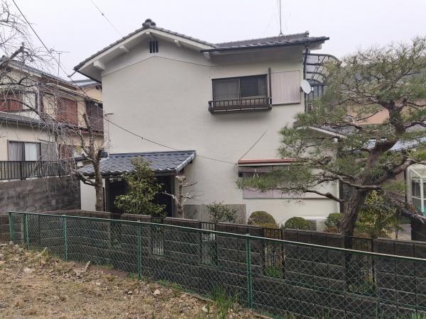 京都市山科区安朱奥ノ田　古家付売土地 現地写真