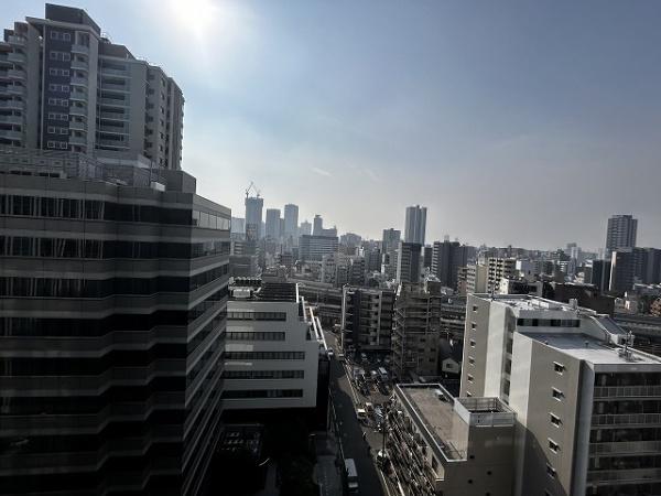 シティタワー西梅田 現地写真（バルコニー）