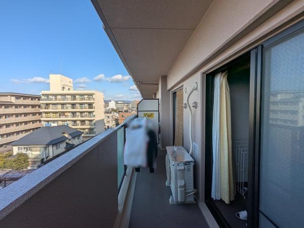 ライオンズマンション四条大宮ガーデンシティ 現地写真（バルコニー）
