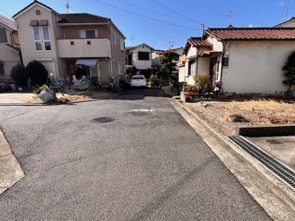堺市東区高松　売土地 現地写真（前面道路含む現地写真）
