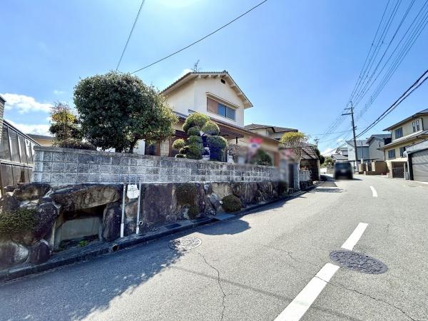 堺市南区赤坂台5丁　売土地 現地写真（前面道路含む現地写真）