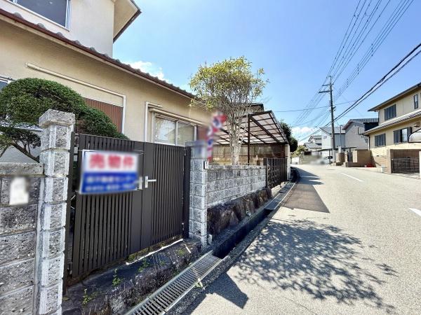 堺市南区赤坂台5丁　売土地 現地写真（前面道路含む現地写真）