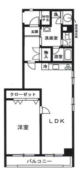 チサンマンション新大阪10番館 間取図・土地図
