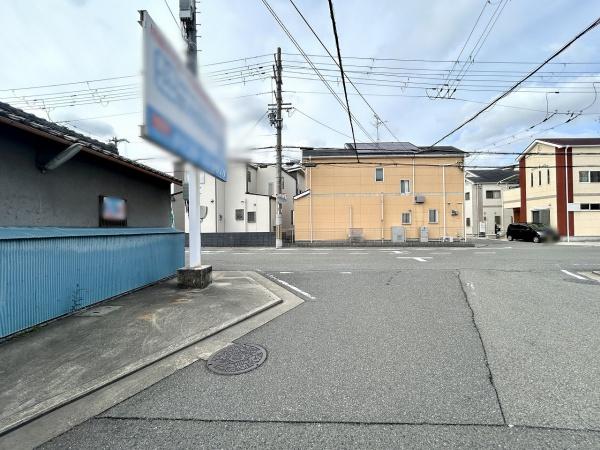堺市北区金岡町　売土地 現地写真（前面道路含む現地写真）