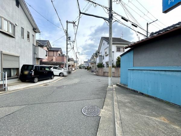 堺市北区金岡町　売土地 現地写真（前面道路含む現地写真）