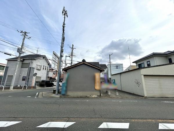 堺市北区金岡町　売土地 現地写真（前面道路含む現地写真）